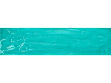 Tesoro - Joyful 4  x 16  Subway Tile - Turquoise Online