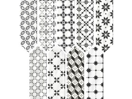 Daltile - Stagecraft - 3 in. x 12 in. Picket Deco Wall Tile - Ensemble Black Mix SC70 Supply