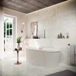 Soci Tile - Bohemian 24  x 24  Porcelain Tile - Ivory For Discount