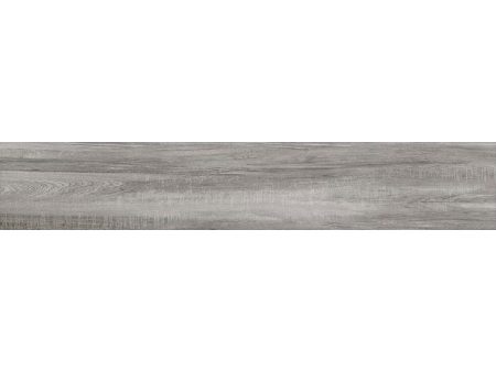 General Ceramic - Baltimore 9 in. x 48 in. Wood Look Porcelain Tile - Gris Fashion