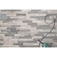 Tamiami - Legnetti 2.5  x 12  Porcelain Tile - Carta Da Zucchero Sale