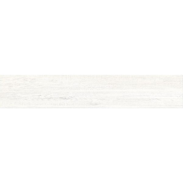 General Ceramic - Baltimore 9 in. x 48 in. Wood Look Porcelain Tile - Blanco For Discount