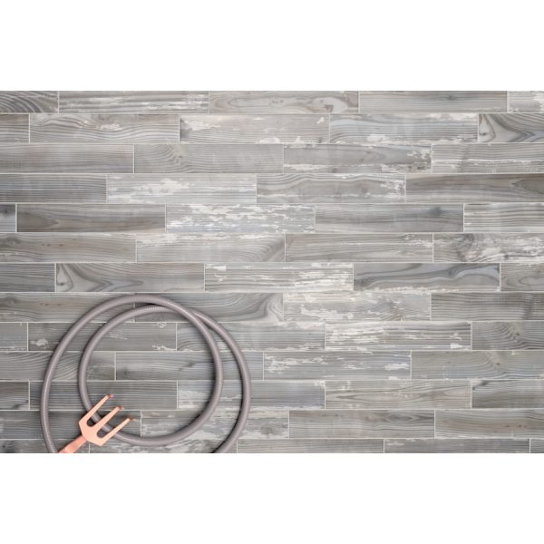 Tamiami - Legnetti 2.5  x 12  Porcelain Tile - Carta Da Zucchero Sale