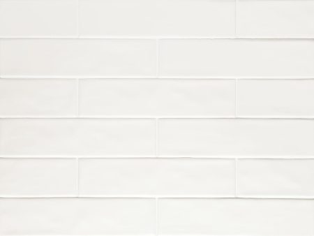 Bedrosians Tile & Stone - Clara 2.75  x 11  Matte Porcelain Tile - White Cheap