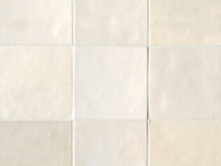 Bedrosians Tile & Stone - Cloe 5  x 5  Wall Tile - Creme For Cheap