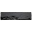 SomerTile - Chester 3  x 12  Subway Tile - Nero Fashion