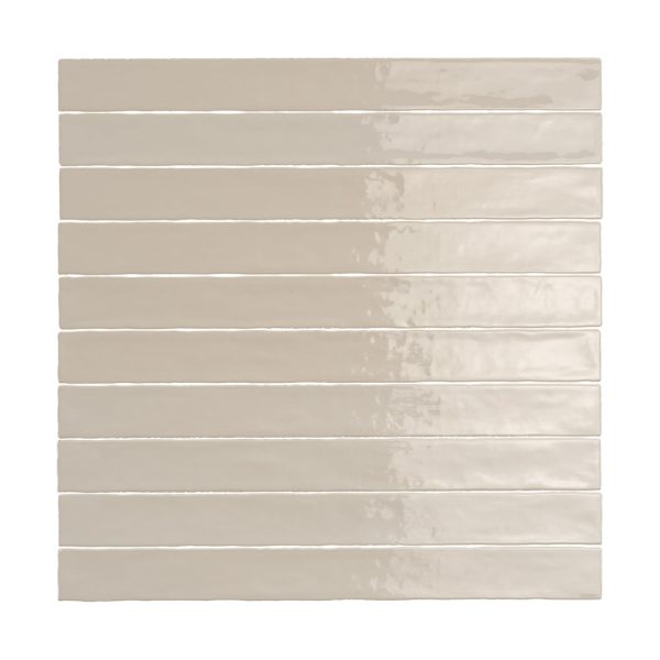 Lungarno - Linea 2 in. x 20 in. Ceramic Tile - Sabbia Glossy Online Hot Sale