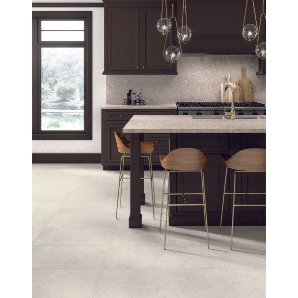 Daltile - Rhetoric - 12 in. x 24 in. Glazed Porcelain Tile - Aristotle White Online