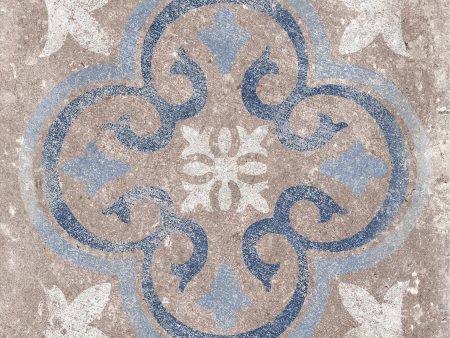 Marazzi - Creativo Deco Tile - Sienna Blue CV46 For Sale