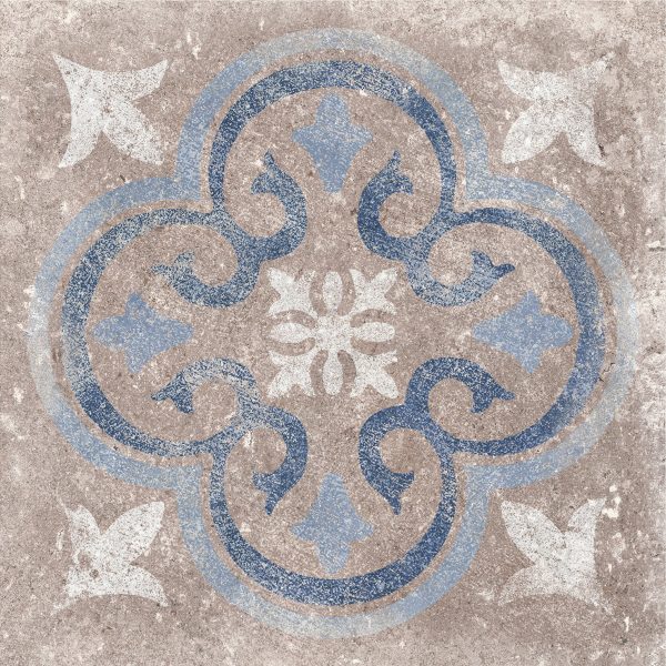 Marazzi - Creativo Deco Tile - Sienna Blue CV46 For Sale