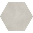 Soci Tile - Aura Hexagon 9  x 10  Porcelain Tile - Gray Hot on Sale