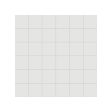 Anatolia - Soho Porcelain 2 in. x 2 in. Glazed Mosaic - Vintage Grey Matte For Sale