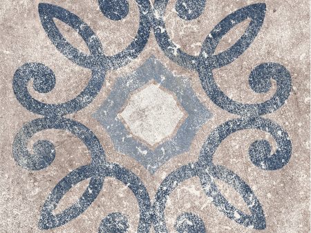 Marazzi - Creativo Deco Tile - Lucca Blue CV44 on Sale