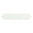 Equipe - Arrow Collection - 2 in. x 10 in. Wall Tile - Pure White For Discount