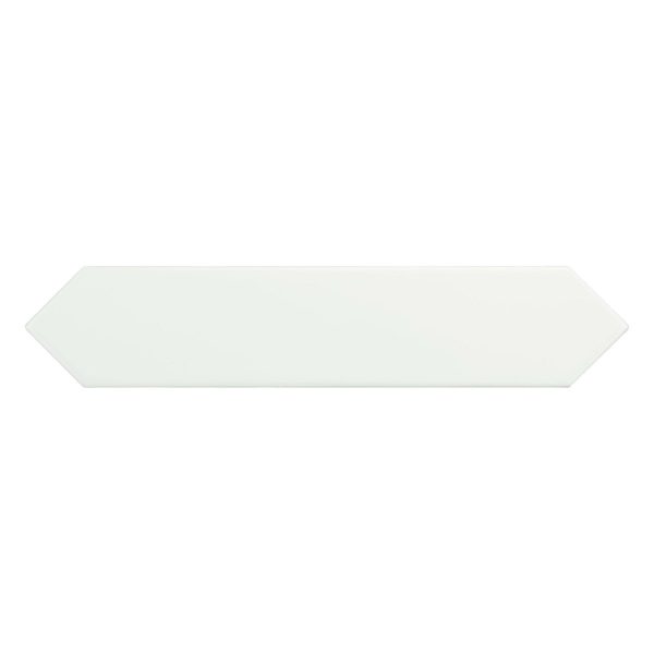 Equipe - Arrow Collection - 2 in. x 10 in. Wall Tile - Pure White For Discount