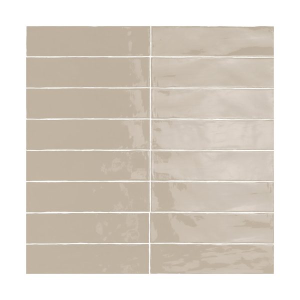 Lungarno - Linea 3 in. x 12 in. Ceramic Tile - Sabbia Glossy Online Hot Sale