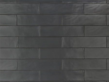 SomerTile - Chester 3  x 12  Subway Tile - Matte Nero Online