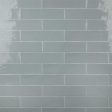 SomerTile - Chester 3  x 12  Subway Tile - Acqua For Sale