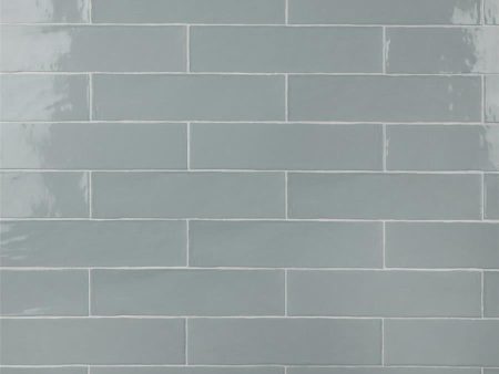 SomerTile - Chester 3  x 12  Subway Tile - Acqua For Sale