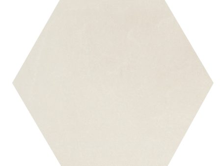 Marazzi - Moroccan Concrete 8  Hex Deco Tile - Off White MC50 Online Hot Sale