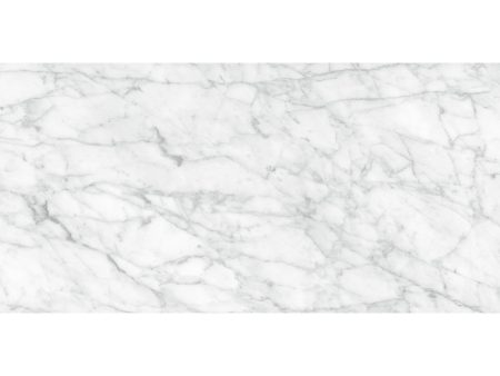 Anatolia - La Marca Glazed Porcelain 12 in. x 24 in. Honed Tile - Carrara Gioia Hot on Sale