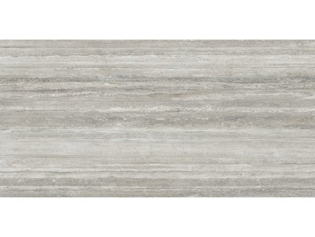 Anatolia - La Marca Glazed Porcelain 12 in. x 24 in. Honed Tile - Travertino Instrata Online Hot Sale