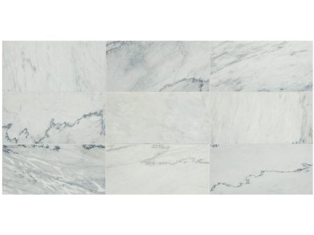 Daltile Raine 3  x 9  Marble Tile - Polished - Cirrus Storm M018 Supply