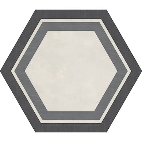 Daltile - Bee Hive 24 in. x 20 in. Porcelain Tile - Cool Honeycomb Discount