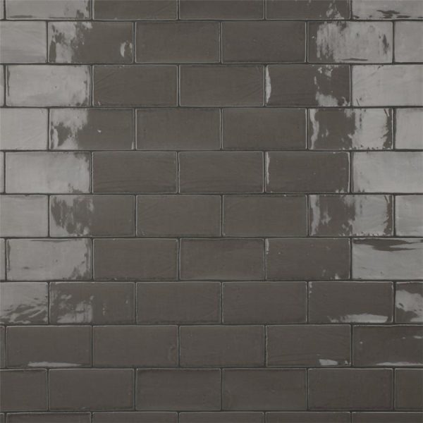 SomerTile - Chester 3  x 6  Subway Tile - Grafito Supply