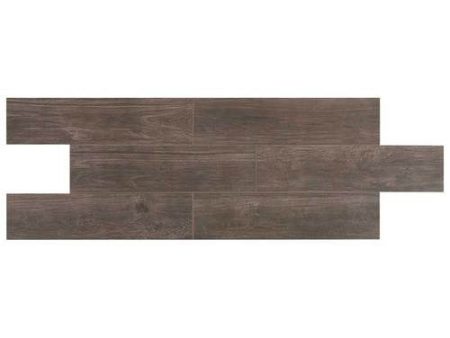 Daltile Willow Bend 6 in. x 24 in. Glazed Porcelain Floor Tile - Smoky Brown Online