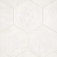 Bedrosians Tile & Stone - Allora 8.5  x 10  Field Tile - White Supply