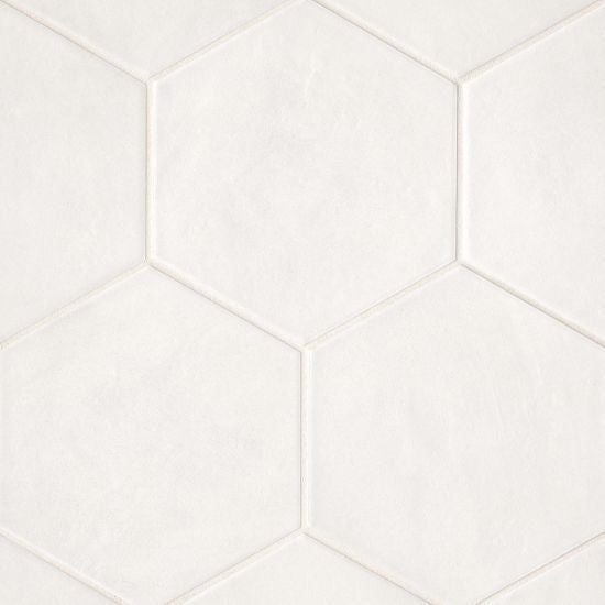 Bedrosians Tile & Stone - Allora 8.5  x 10  Field Tile - White Supply