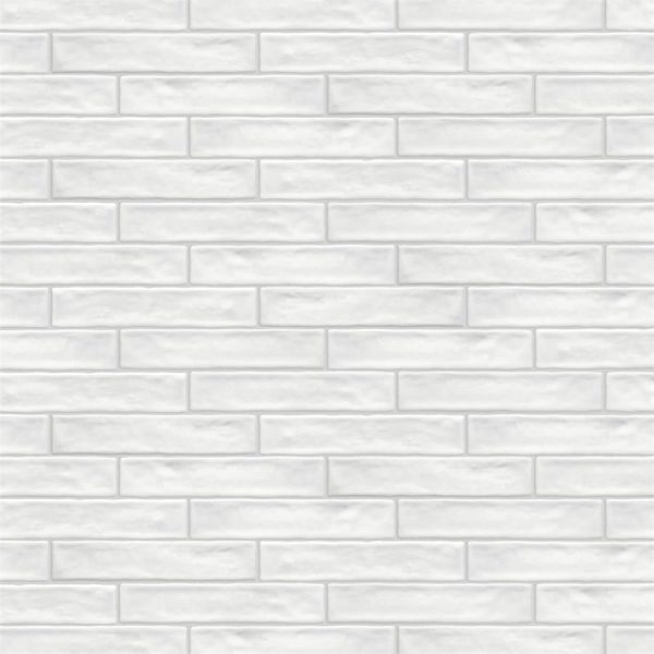 SomerTile - Chester 2  x 10  Subway Tile - Matte Bianco Online now