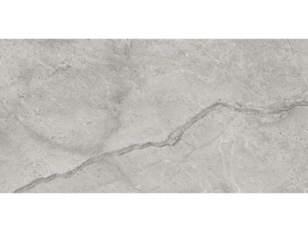 Anatolia - La Marca Glazed Porcelain 12 in. x 24 in. Honed Tile - Paradiso Argento Discount