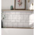 Equipe - Splendours Collection - 3 in. x 12 in. Wall Tile - White Online