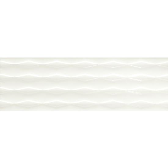 American Olean Visual Impressions Wall Tile - Linear Diamond - White Online