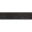 Anatolia - La Marca Glazed Porcelain 3 in. x 12 in. Honed Bullnose - Nero Venato Online Hot Sale