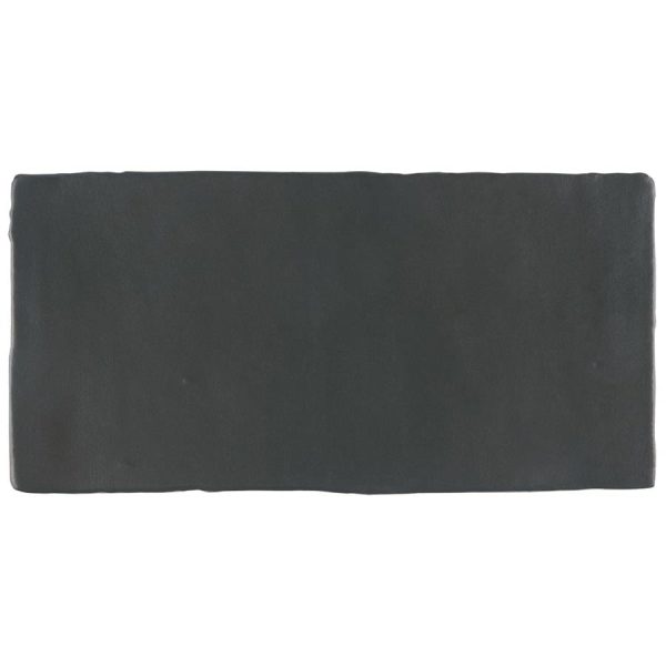 SomerTile - Chester 3  x 6  Subway Tile - Matte Nero For Cheap