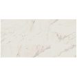 Marazzi - Classentino Marble 24 in. x 48 in. Porcelain Tile - Palazzo White Polished Fashion