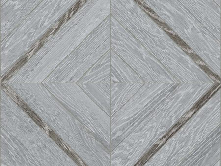 Anatolia Aspen 16 in. x 16 in. HD Porcelain Marquetry Mosaics - Ash For Cheap