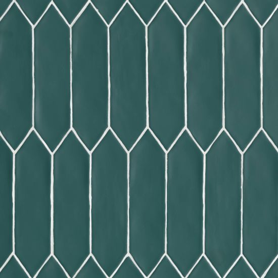 Bedrosians - Reine Collection 3  x 12  Wall Tile - Dark Teal Cheap