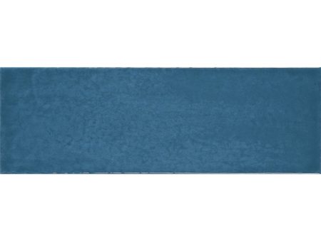 Tesoro - Maiolica 4 in. x 12 in. Bullnose - Mare Hot on Sale