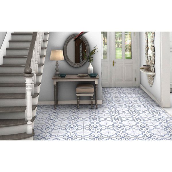 General Ceramic - 10 in. x 10 in. Lacour Artic Deco Tile Online Hot Sale