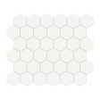 Anatolia - Soho Porcelain - 2 in. Hexagon Glazed Mosaic - Canvas White Matte Online Sale