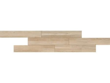 Daltile Saddle Brook 6 in. x 36 in. Glazed Porcelain Floor Tile - Oak Trail on Sale