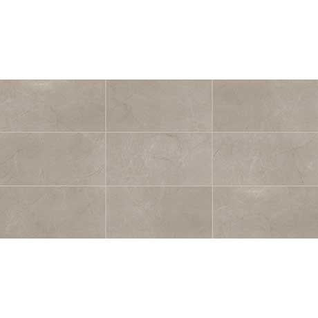 Marazzi - Classentino Marble 24 in. x 48 in. Porcelain Tile - Coliseum Gray Polished Online now