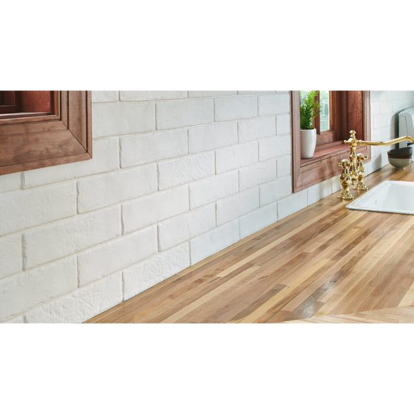 MSI - Brickstone 2 in. x 10 in. Porcelain Tile - White Cheap