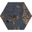 Tesoro - Gauguin Wood Hex Porcelain Tile - Mix Hex Cheap