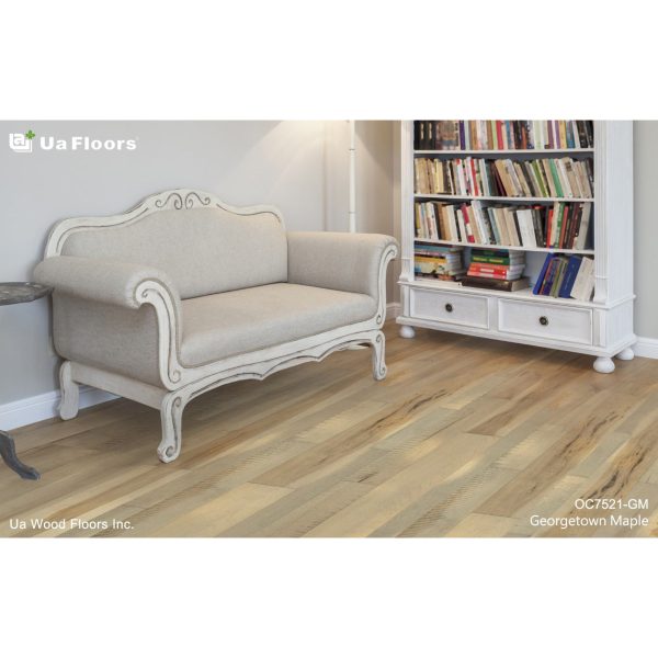 Ua Floors - Olde Charleston Designer - Georgetown Maple Online Hot Sale