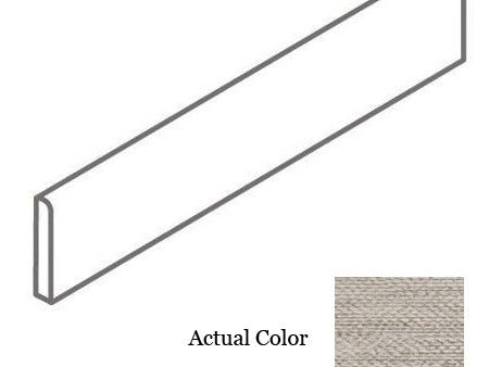 Tesoro - Craft 3 in. x 24 in. Porcelain Bullnose Tile - Rope on Sale